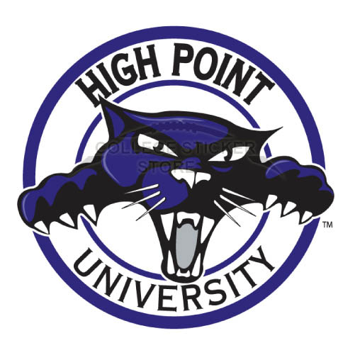 Design High Point Panthers Iron-on Transfers (Wall Stickers)NO.4548